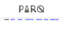Tablet Screenshot of parqmag.com